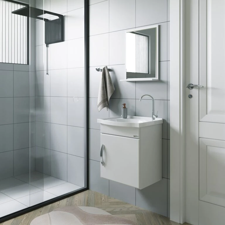 Kit Gabinete para Banheiro Siena DM 39cm - AJ Rorato