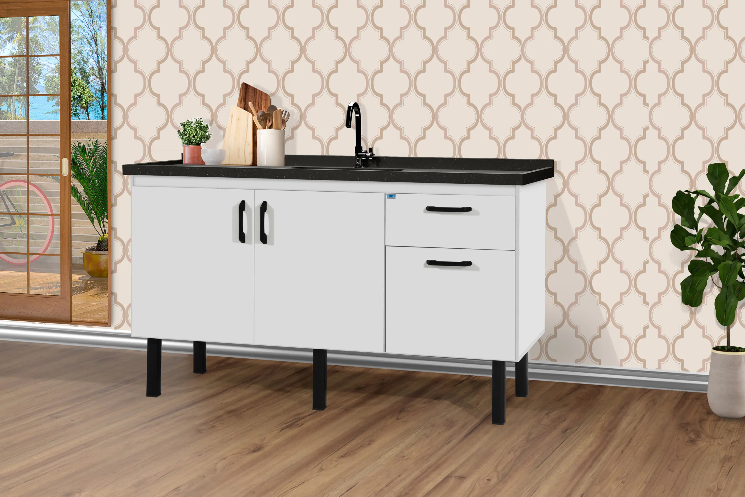 Gabinete de Cozinha Ipanema - MM Gabinetes