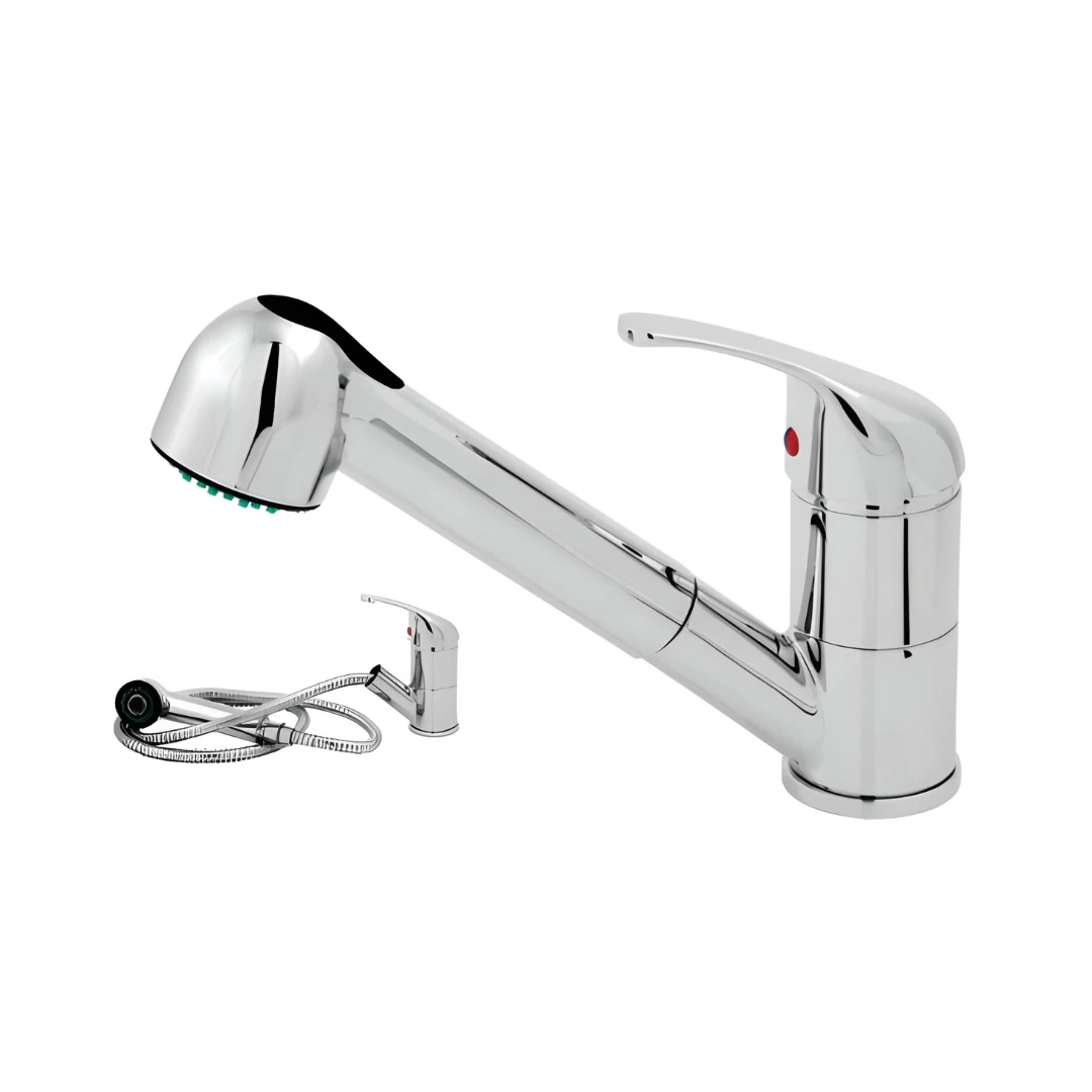 MISTURADOR MONOCOMANDO COM DUCHA EXTENSIVA PARA BANCADA - Talita Metais