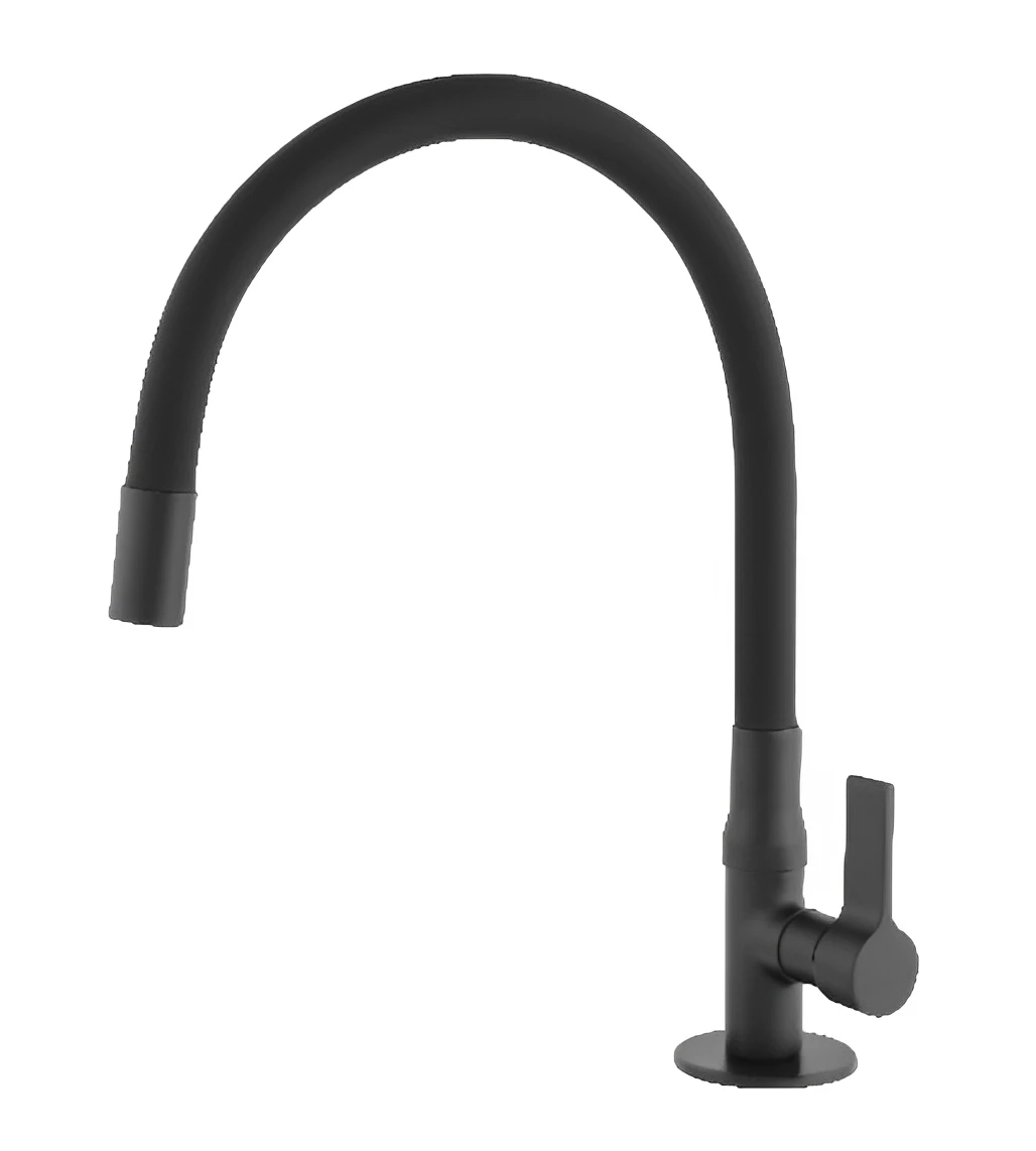 TORNEIRA CANO FLEX 1/4 VOLTA BANCADA – BLACK - Talita Metais