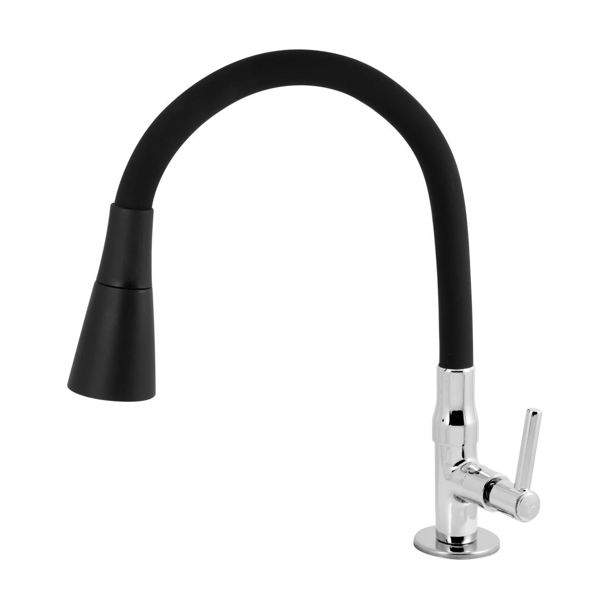 TORNEIRA COLOR DUO BLACK CANO FLEXÍVEL - Talita Metais