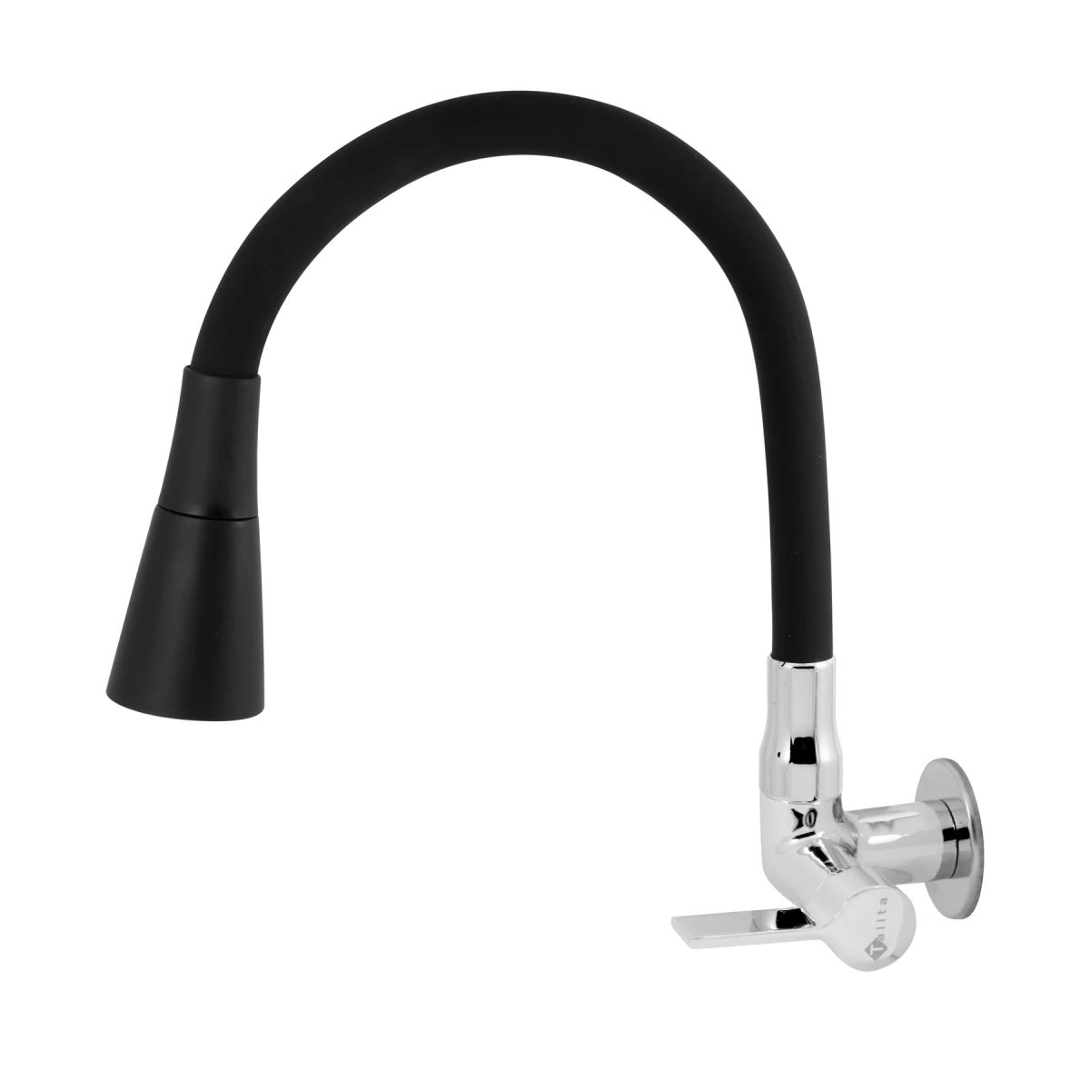 TORNEIRA COLOR DUO BLACK CANO FLEXÍVEL - Talita Metais