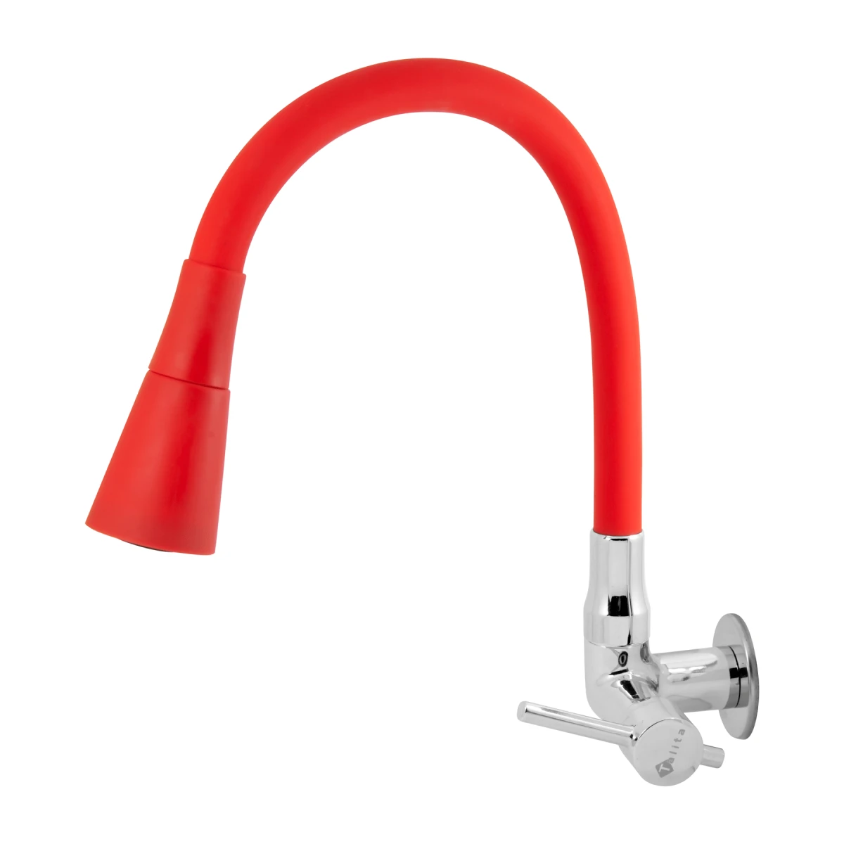 TORNEIRA COLOR DUO RED CANO FLEXÍVEL - Talita Metais