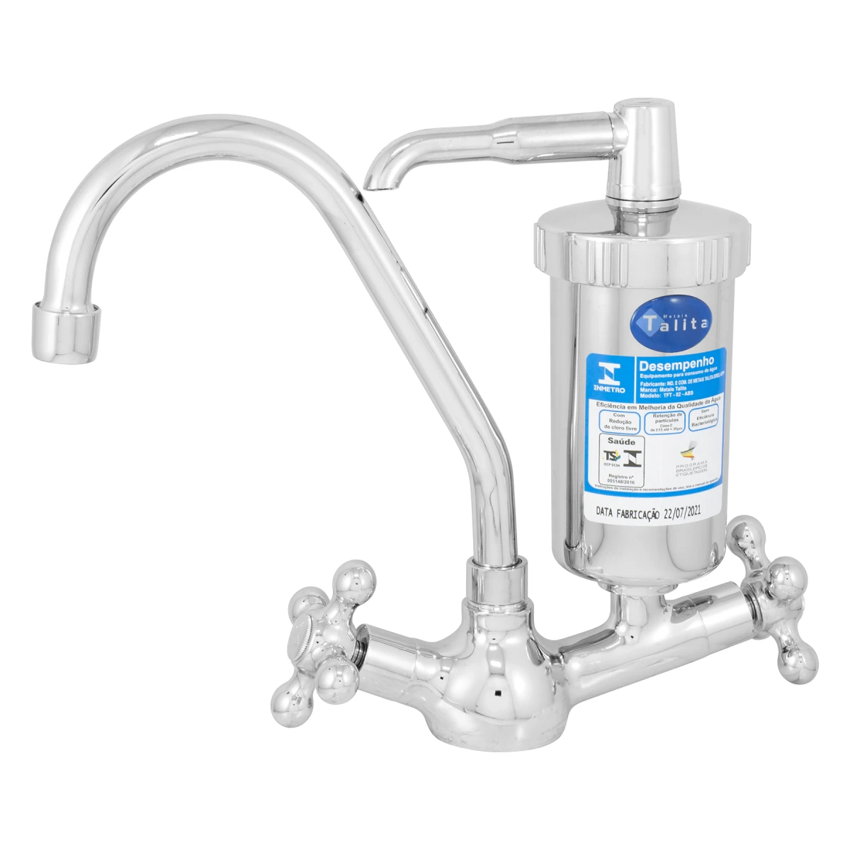 TORNEIRA GIRATÓRIA C/ FILTRO METAL OU ABS - Talita Metais