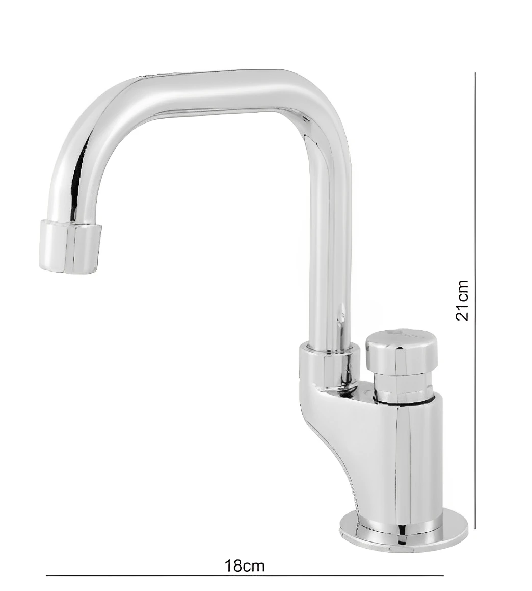 TORNEIRA TALITAMATIC GIRATÓRIA BANCADA - Talita Metais