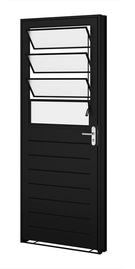 PORTA MISTA BASCULANTE AÇO ARTE P.A - Grupo HB