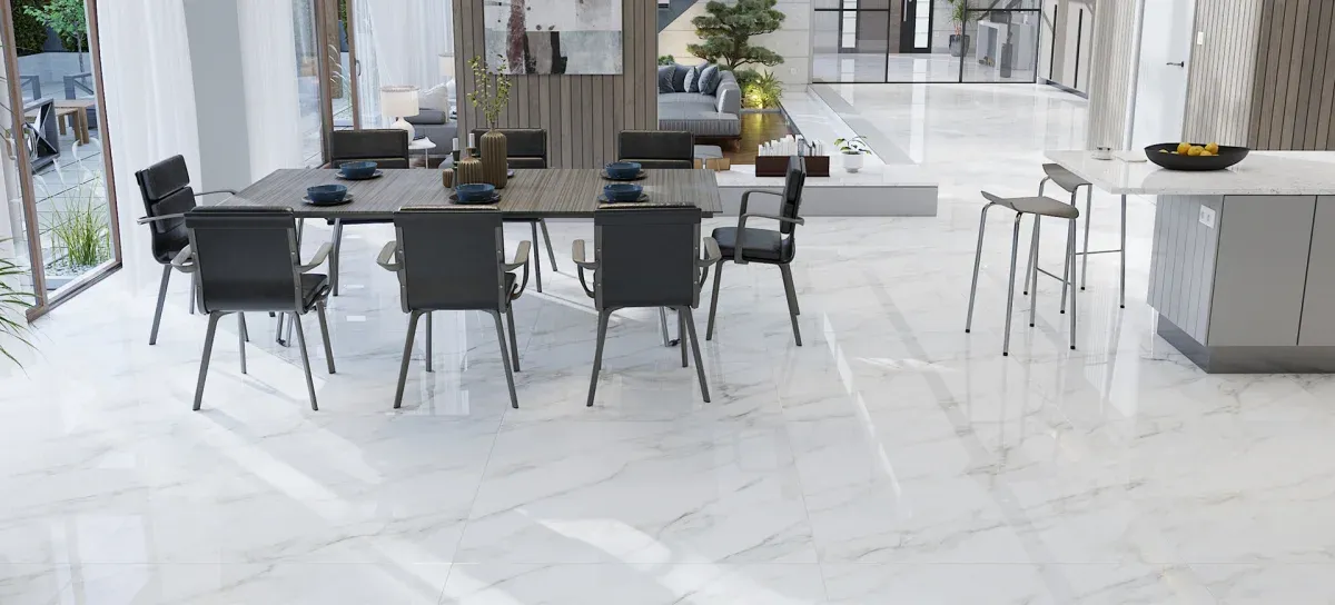 Porcelanato Polido Calacata Oro 120x120 Delta Nova - 2802 - 120x120 - Delta Nova — foto 11