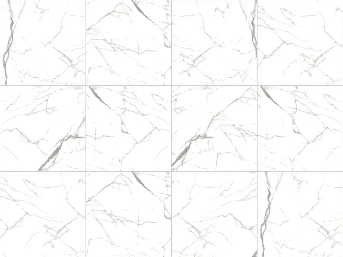 Porcelanato Polido Carrara Cristal 70x70 Delta - 3113 - 70x70 - Delta — foto 9