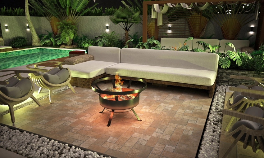 Piso Cerâmico Antiderrapante Coliseo 57x57 Karina - 57002 - 57x57 - Karina — foto 2