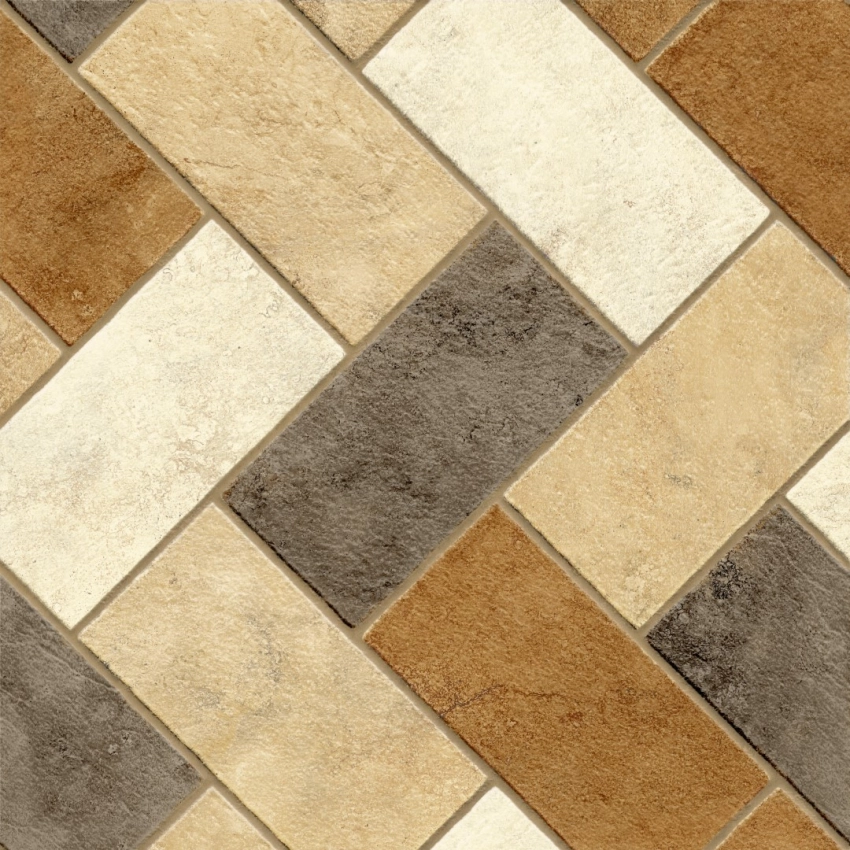 Piso Cerâmico Antiderrapante Foro Brown 57x57 Karina - 57217 - 57x57 - Karina — foto 2