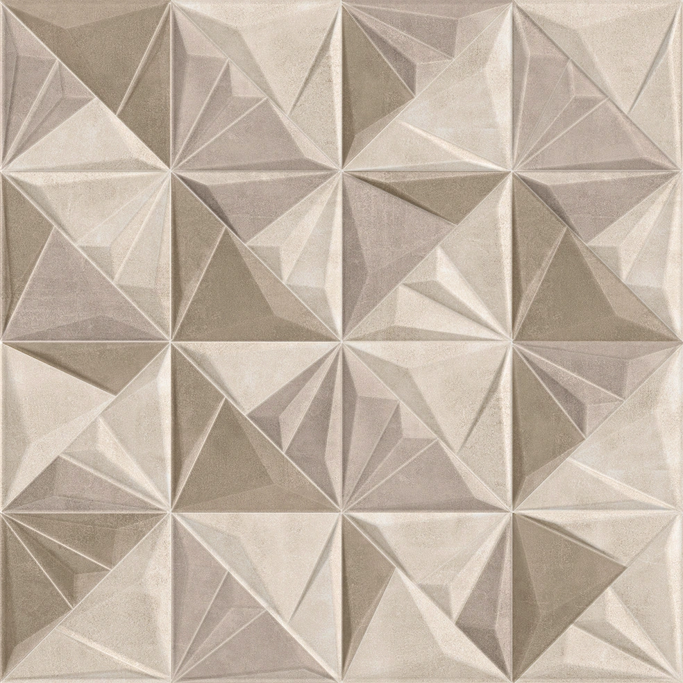 Porcelanato Acetinado Metropole Deco 72x72 Via Rosa - AR72048 - 72x72 - Via Rosa — foto 2
