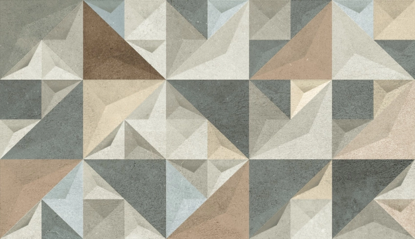 Revestimento Cerâmico Brilhante Origami Mix 32x57 Karina - 37114 - 32x57 - Karina — foto 2