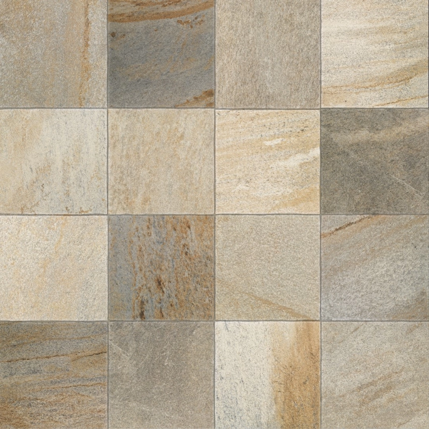 Piso Cerâmico Antiderrapante Pedra Goiás 60x60 Karina - 60321 - 60x60 - Karina — foto 2