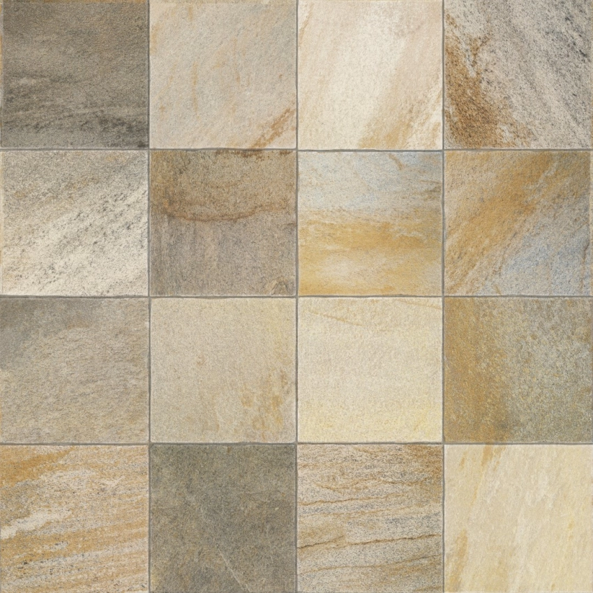 Piso Cerâmico Antiderrapante Pedra Goiás 60x60 Karina - 60321 - 60x60 - Karina — foto 6