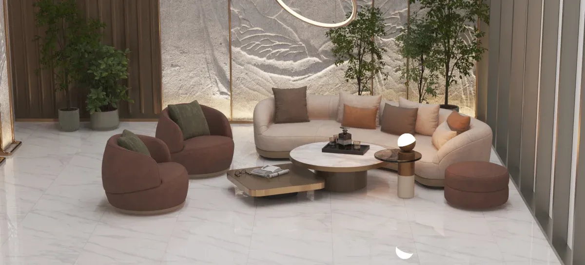 Porcelanato Polido Raggi Off White 90x90 Delta Nova - 3153 - 90x90 - Delta Nova — foto 16