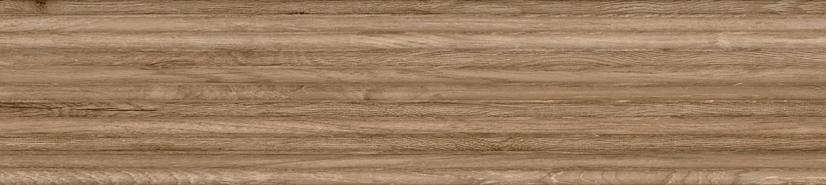 Porcelanato Acetinado Ripado Wood Fosco 3D 24x108 Via Rosa - AR24118 - 24x108 - Via Rosa — foto 2