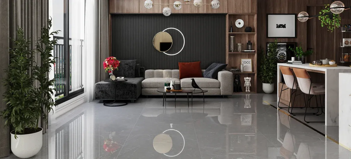 Porcelanato Polido Venato Argenta 90x90 Delta Nova - 2925 - 90x90 - Delta Nova — foto 19