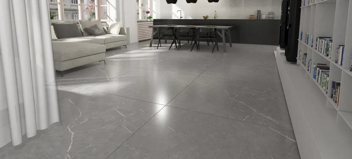 Porcelanato Acetinado Venato Grigio 120x120 Delta Nova - 3206 - 120x120 - Delta Nova — foto 9